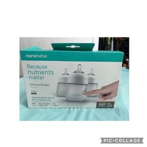 Nanobebe silicone bottle 9oz